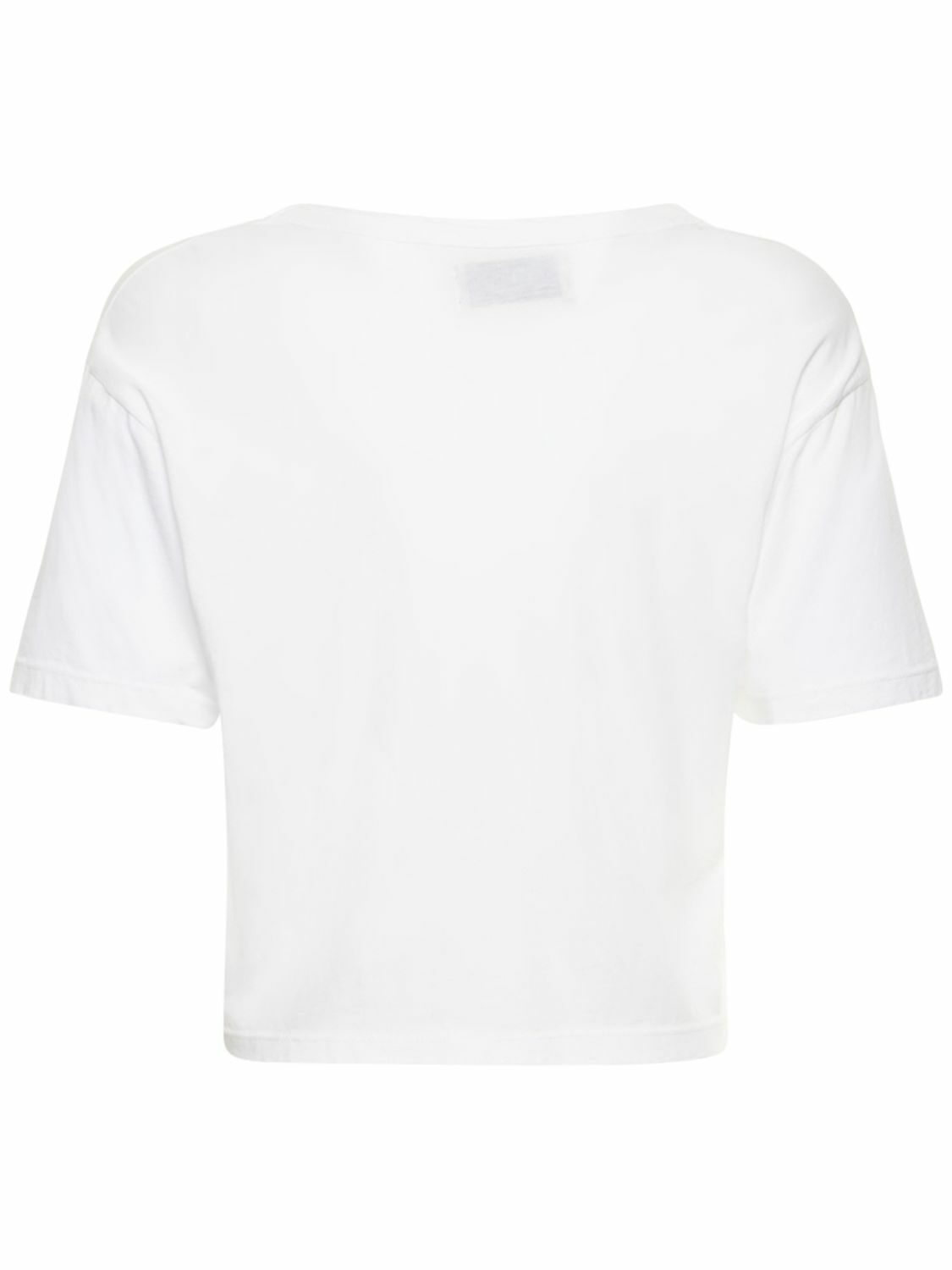 LES TIEN - Crop Cotton T-shirt
