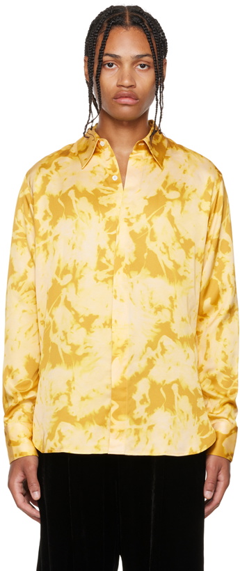 Photo: Dries Van Noten Yellow Carvie Shirt