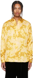 Dries Van Noten Yellow Carvie Shirt