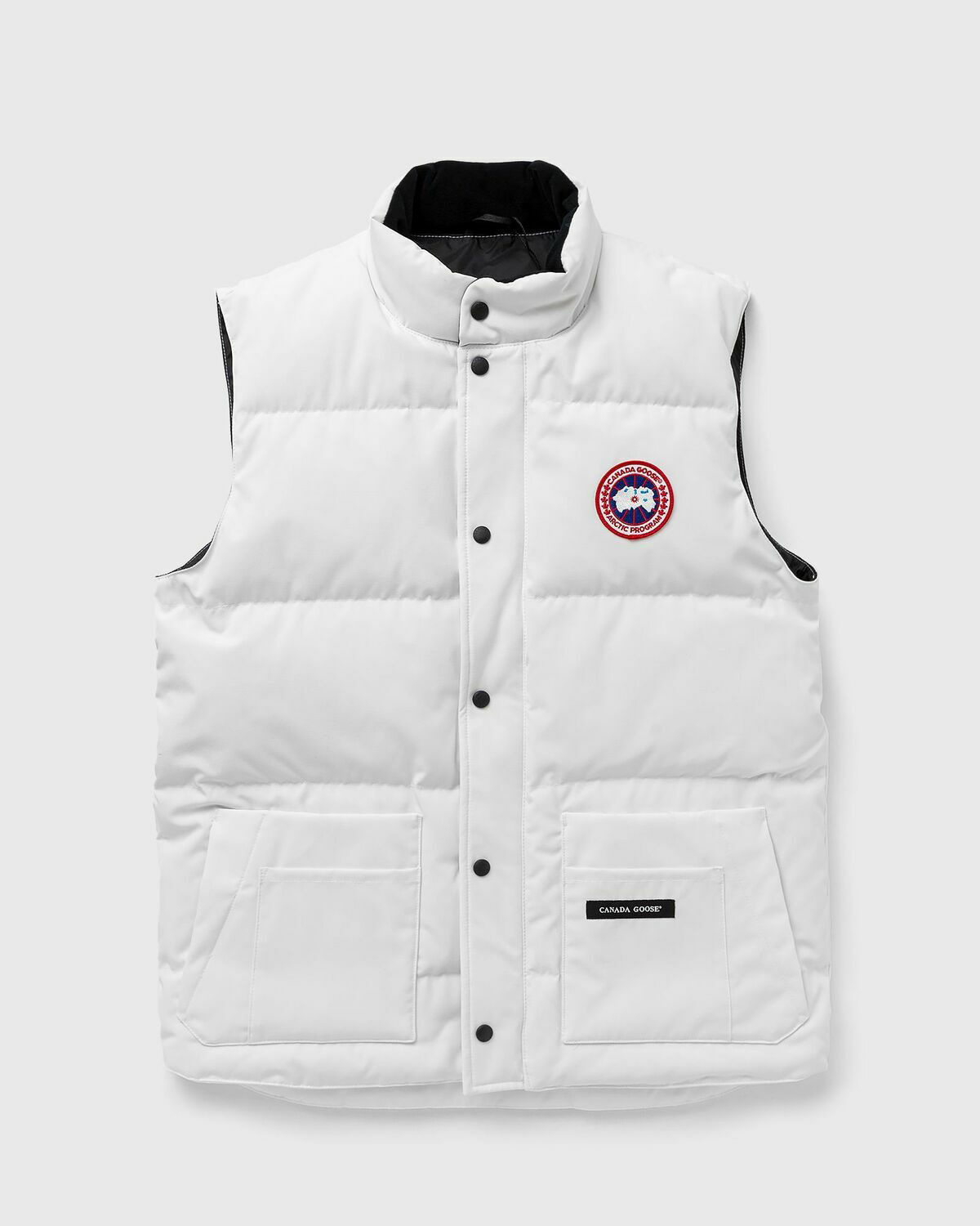 Canada Goose Freestyle Crew Vest White Mens Vests Canada Goose