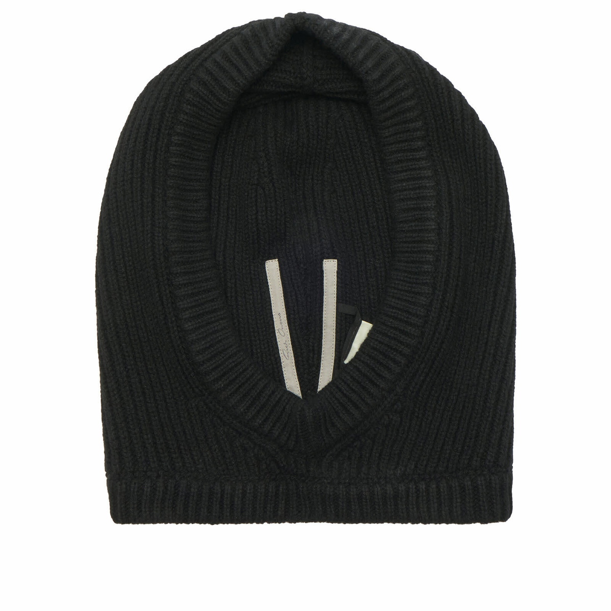 Rick Owens Women's Ribbed Hood in Black 