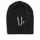 Rick Owens Women's Ribbed Hood in Black 