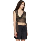 Paloma Wool Brown Samira Wrap Cardigan