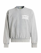 Aries Mens Sweatshirt in Light grey