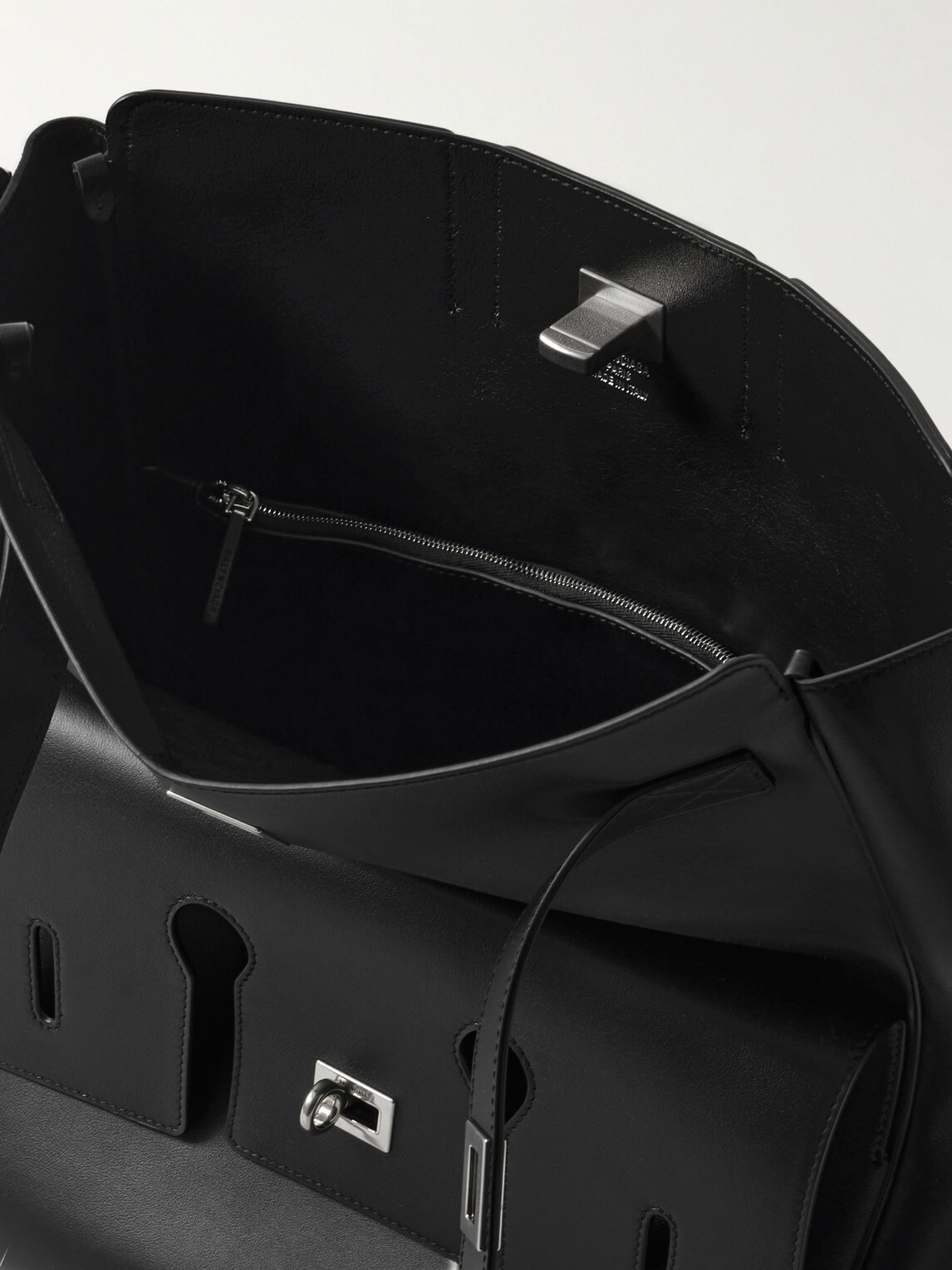 Balenciaga - Bel Air Leather Messenger Bag