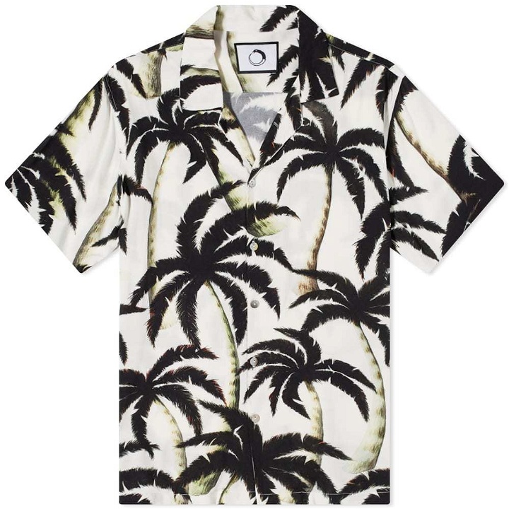 Photo: Endless Joy Palm Print Vacation Shirt