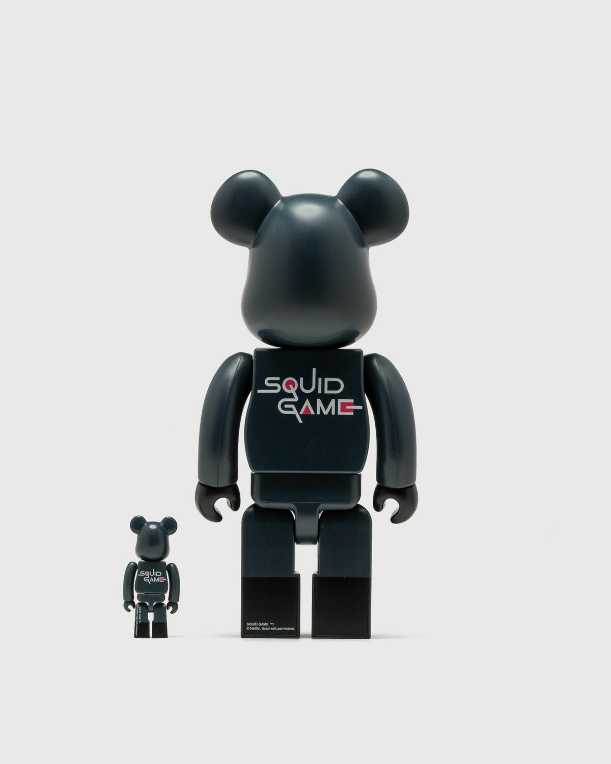 Medicom Bearbrick 400% Squid Game Front Man 2 Pack Black
