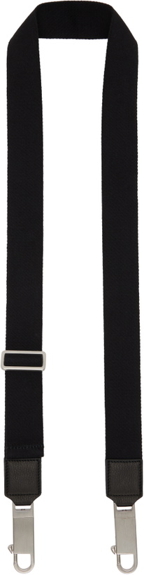 Photo: Rick Owens Black Concordians Webbing Bag Strap