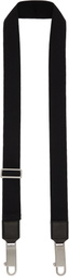 Rick Owens Black Concordians Webbing Bag Strap