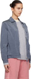 Stone Island Blue 1200038 Nylon Metal ECONYL Overshirt
