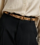 Amanu Vaal embellished suede belt