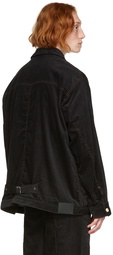 JieDa Black Cotton Jacket