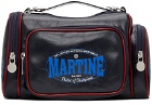 Martine Rose Navy Galaxy Bag