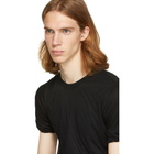 Rick Owens Black Double T-Shirt