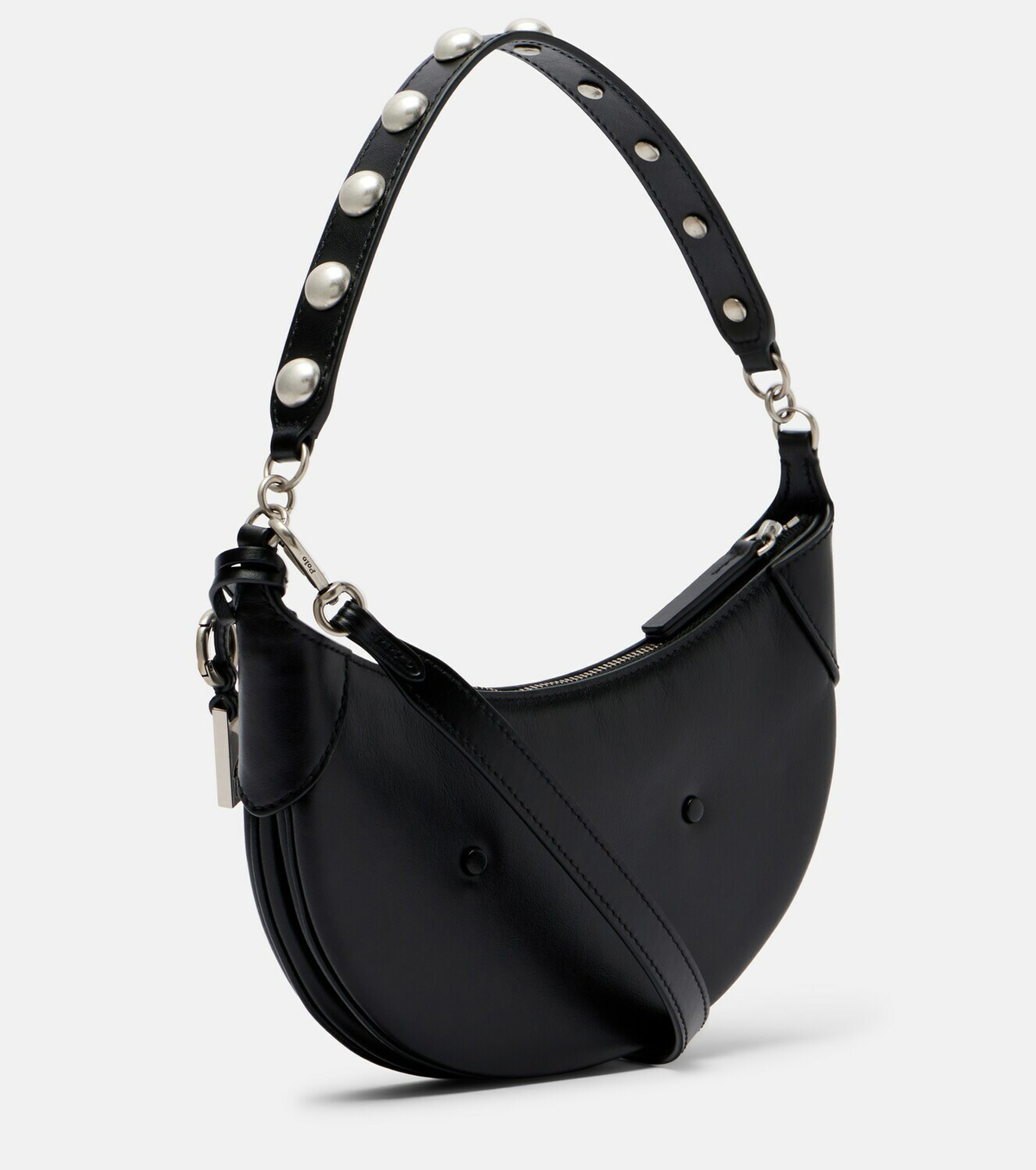 Polo Ralph Lauren Polo ID Mini studded leather shoulder bag