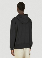 Text Kurlz Hooded Sweatshirt in Black