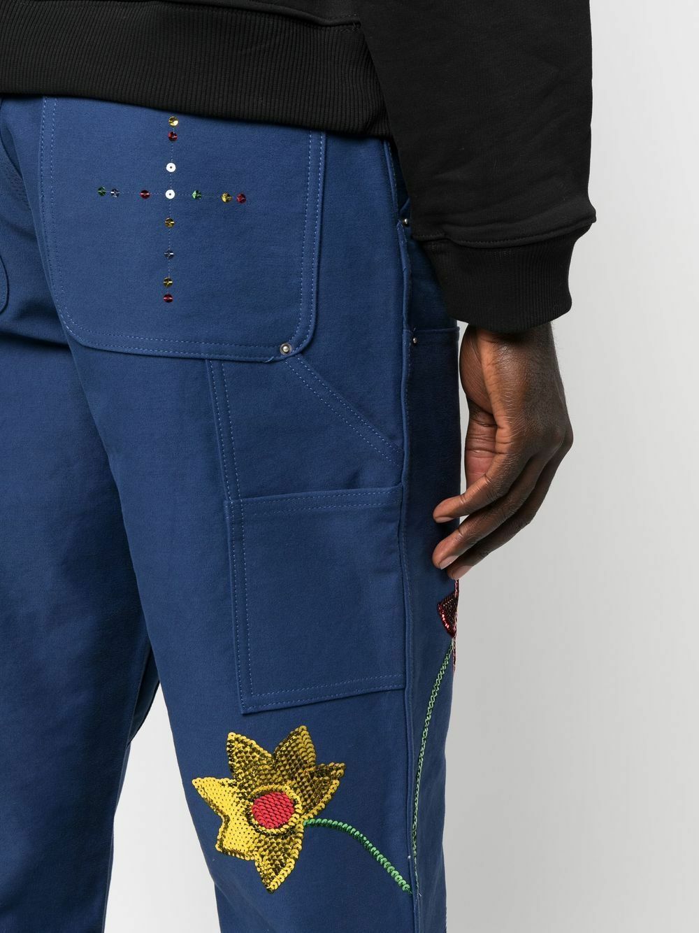 SKY HIGH FARM WORKWEAR - Embroidered Denim Jeans