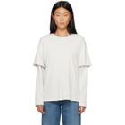AGOLDE Off-White Lois T-shirt