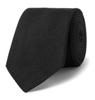 Lanvin - 7cm Silk-Grenadine Tie - Black