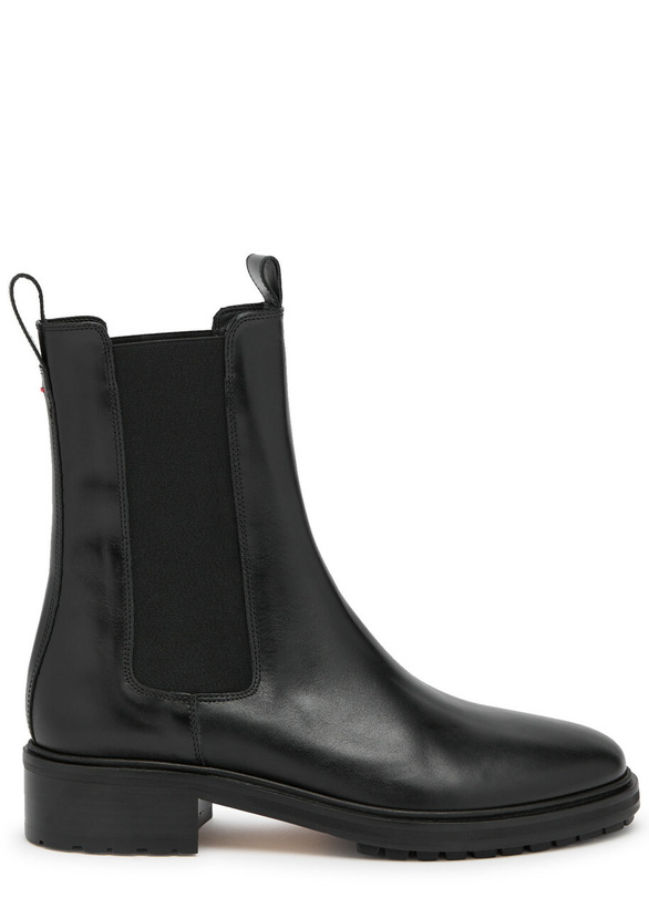 Photo: Aeyde Jack Leather Chelsea Boots Black
