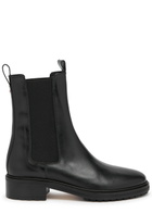 Aeyde Jack Leather Chelsea Boots Black