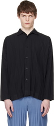 HOMME PLISSÉ ISSEY MIYAKE Black Edge Ensemble Shirt