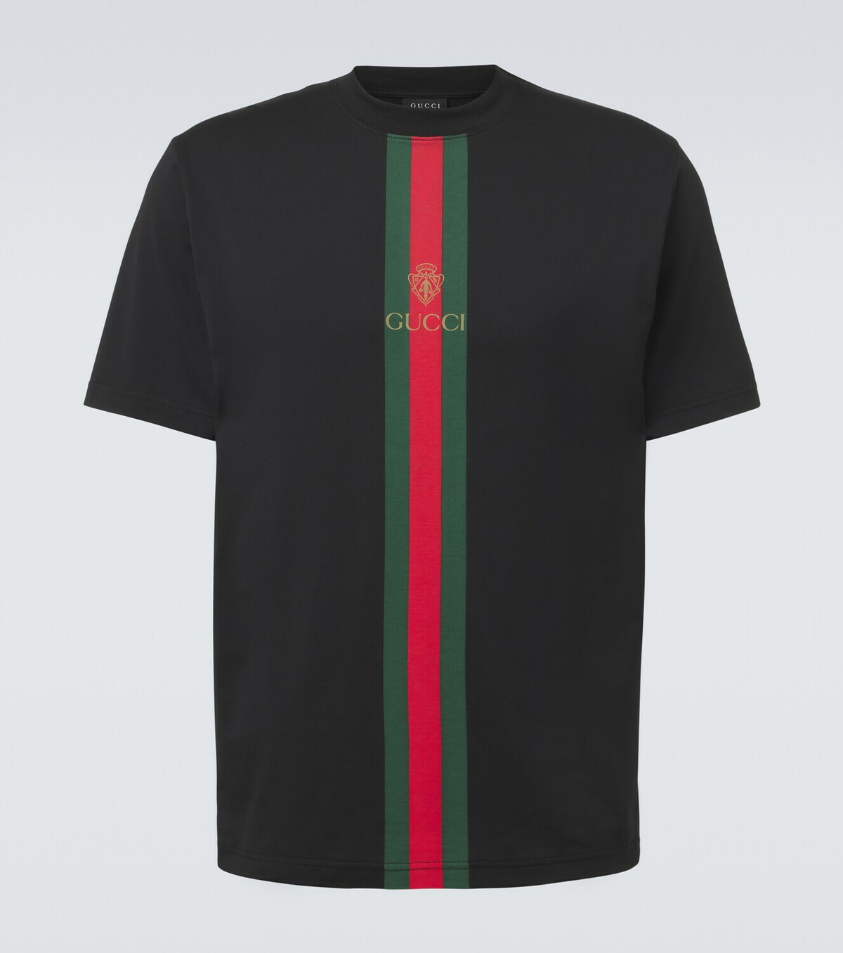 Gucci Web Stripe cotton T-shirt