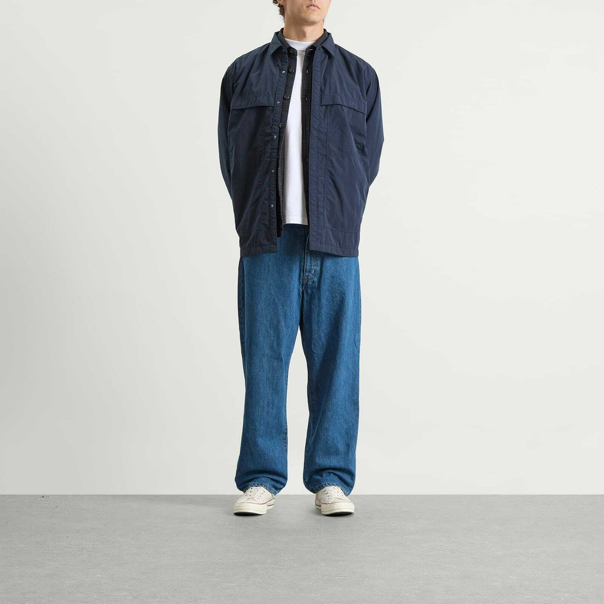 Nanamica Men's Insulation Shirt Jacket in Navy