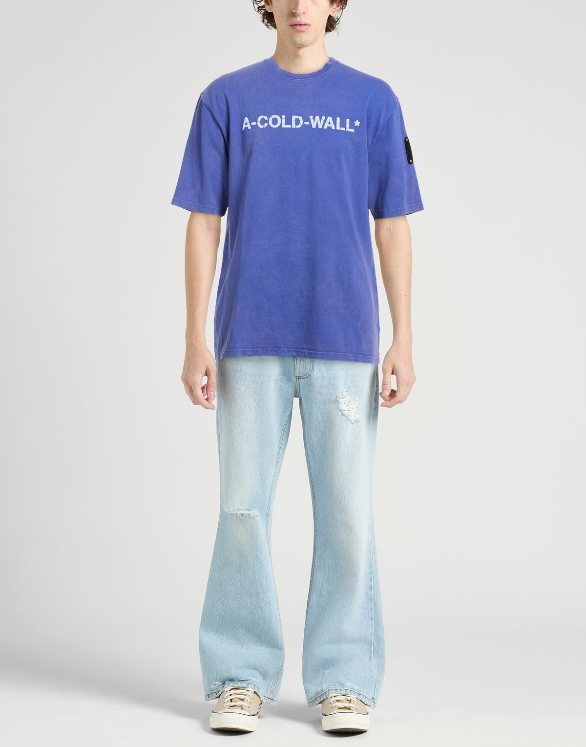 A-cold-wall* Mens T-shirt in Blue