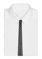 Alexander Mcqueen Skull and Polka-dot Jacquard Silk tie - Black - One Size
