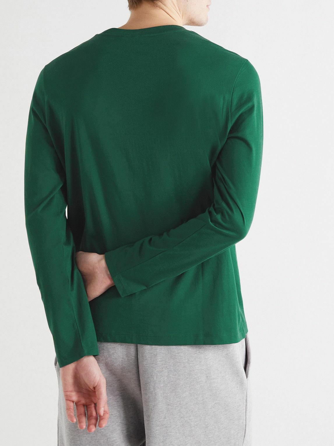 Ninety Percent - Organic Cotton-Jersey T-Shirt - Green