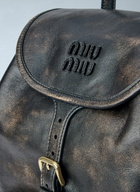 Miu Miu Leather Backpack