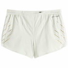 Nike Running Men's Aeroswift Jakob 2in Short in Silver/Gold