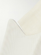 Favourbrook - Grosgrain-Trimmed Herringbone Linen and Silk-Blend Tuxedo Jacket - Neutrals