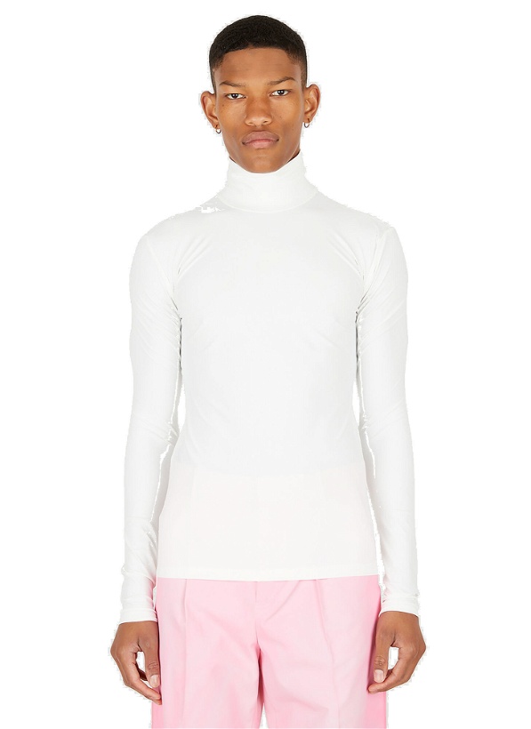 Photo: Rollneck Top in White
