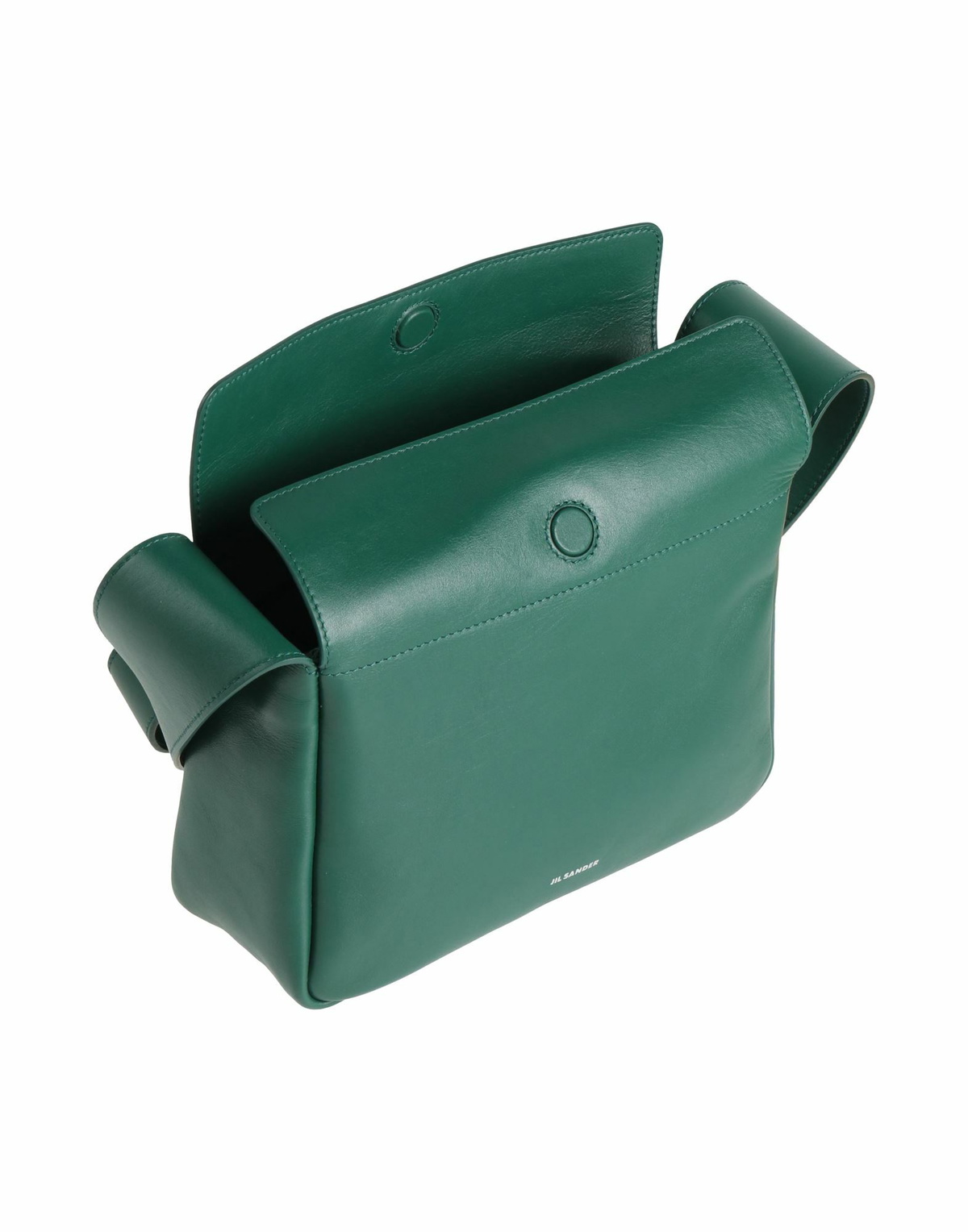 Jil Sander Womens Cross-body bag Emerald in Green