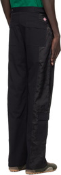 Casablanca Black Nylon Mountain Camo Cargo Pants