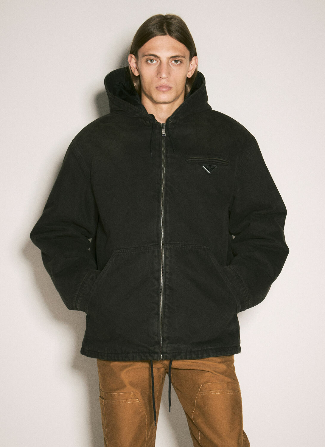 Prada Padded Denim Jacket
