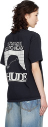 Rhude Black Moonlight Pack T-shirt