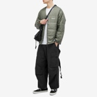 Neighborhood Men's Wide Cargo Pants in Black