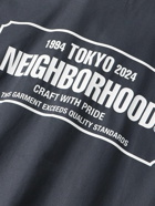 Neighborhood - Logo-Print Cotton-Twill Jacket - Gray