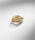 Spinelli Kilcollin Norah Ombré 18kt gold ring with sapphires