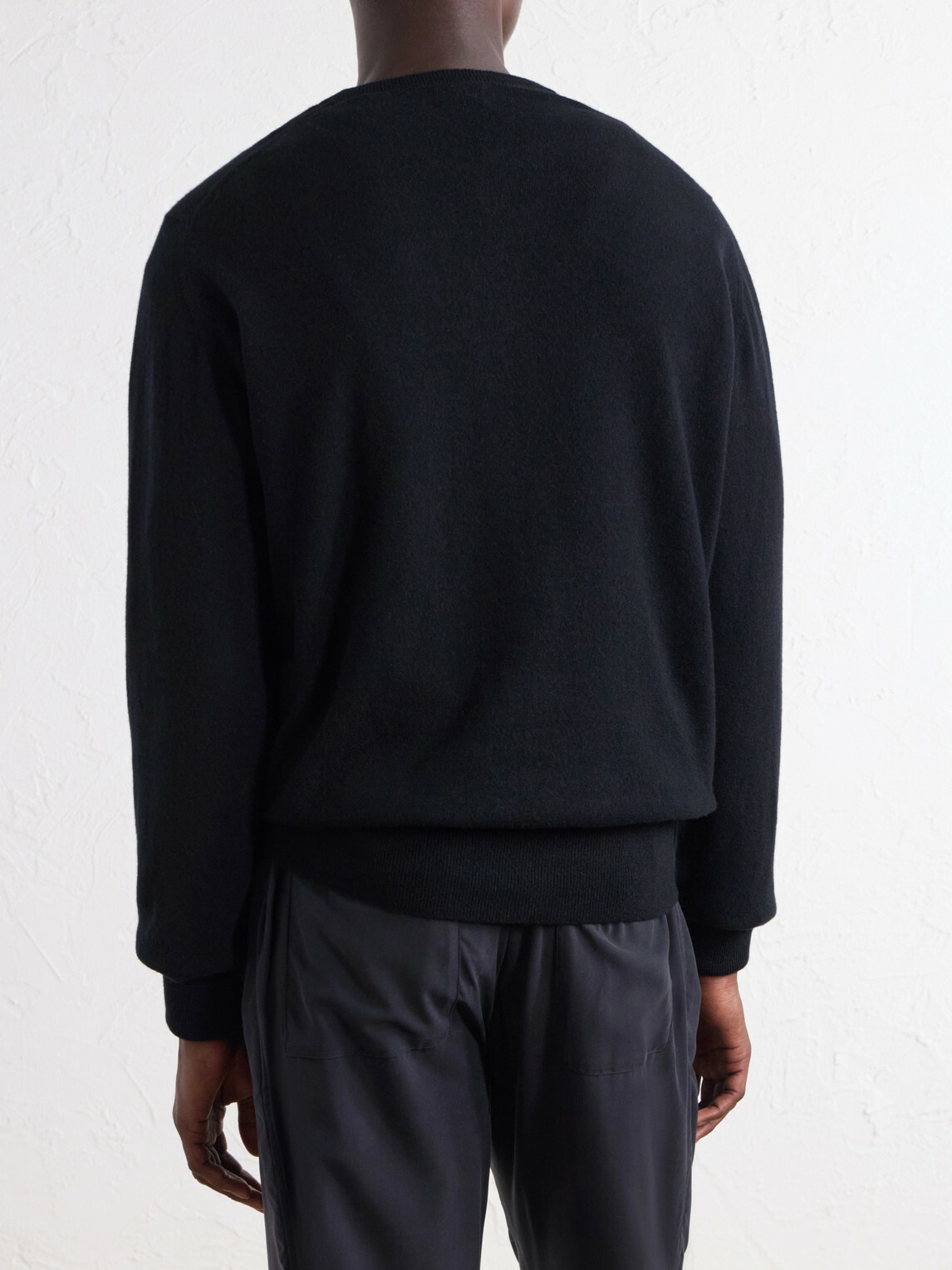 William Lockie - Cashmere Sweater - Black