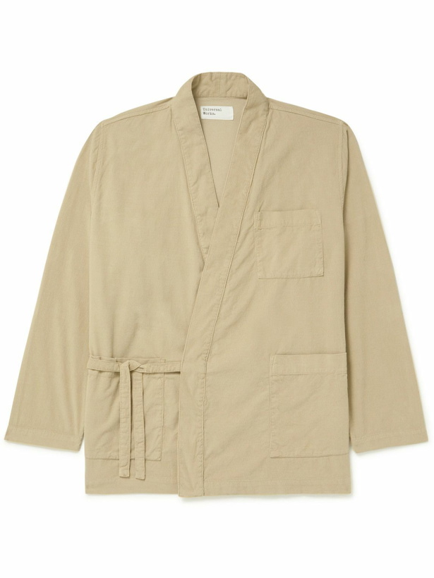 Photo: Universal Works - Kyoto Cotton-Corduroy Jacket - Neutrals