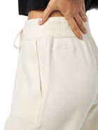 MC2 Saint Barth Woman Off-white Cashmere Blend Jogger Pants