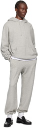 The Elder Statesman Gray Daily Sweatpants