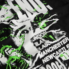 END. Shredded Gig Poster T-Shirt in Black