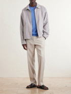 Paul Smith - Straight-Leg Linen and Wool-Blend Trousers - Neutrals