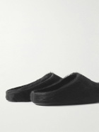Marni - Fussbett Calf Hair Slippers - Black