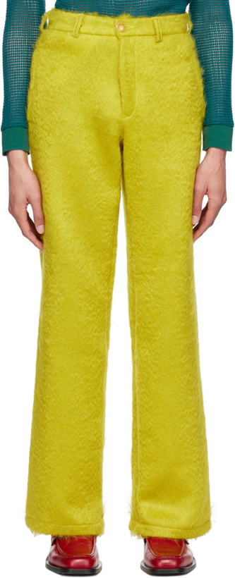 Photo: Theophilio SSENSE Exclusive Yellow Trousers